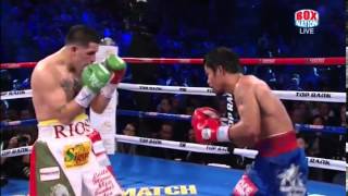 Manny Pacquiao vs Brandon rios full fight HD [upl. by Ynohta652]