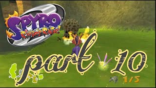 Spyro 2 Riptos Rage Walkthrough Eng Part 10 Cow and cower [upl. by Bronson]