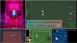 Guardian Tales World 132 Nightmare Full 3 Star Office Floor [upl. by Tormoria]