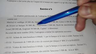 Exercice Comptabilité générale  Journal  Compte Shématique  Balance [upl. by Elda]