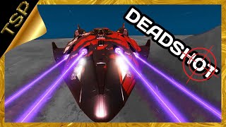 DEADSHOT  FerdeLance 4x Railgun combat build  Elite Dangerous [upl. by Eikcir]