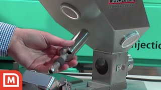 How to cleaning a Movacolor gravimetric dosing system in 60 seconds  Movacolor [upl. by Aifos]