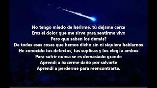 Meteoriti Meteoritos Mr Rain Lyrics Español [upl. by Marcell]