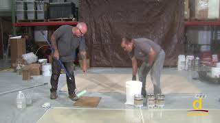 How To Install Self Leveling Urethane Concrete [upl. by Kuehnel]