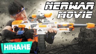 Hihahe Nerf War Hero man Nerf guns Gangster Couple SWAT rescue Brother [upl. by Eiznil934]