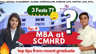 MBA at SCMHRD🔥 Full detail PLACEMENT CLUBS CURRICULUM CAMPUS LIFE HOSTEL LIFE 🔥 MBA LIFE 2021 [upl. by Atsuj119]