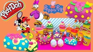 Ovetti kinder Sorpresa Peppa Pig italiano Giocattoli Minnie Italiano Paperina Uova kinder [upl. by Esch]