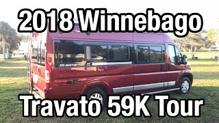 2018 Winnebago Travato 59K Tour [upl. by Anema177]