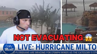 ONE OF MY VIEWERS IS NOT EVACUATING HURRICANE MILTON [upl. by Miharba321]