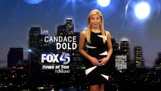 FOX45 News at Ten Candace Dold LIVE from Hollywood American Idol coverage 3713 [upl. by Eedia]