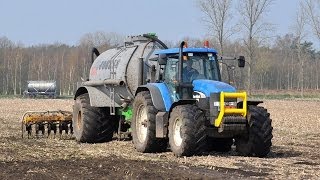 New Holland TM190 amp Joskin 14m³  Loonwerken Van De Voorde Hendrik [upl. by Eugenius]