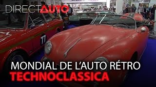 TECHNOCLASSICA  le Mondial de lauto rétro [upl. by Rentsch]