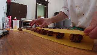 shaping agnolotti del plin [upl. by Harak]