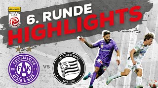 FK Austria Wien  SK Puntigamer Sturm Graz 6 Runde ADMIRAL Bundesliga 202425 [upl. by Arim427]