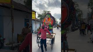 Ganesh Aagman 2024  ganeshaagman trending kidsvideo vinayakachavithitrending shorts [upl. by Ahsiened]