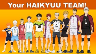 What is your HAIKYUU Team [upl. by Soirtemed833]