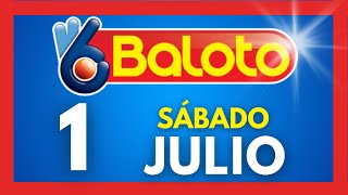 Resultados del BALOTO REVANCHA del sabado 1 de JULIO de 2023 [upl. by Micah]