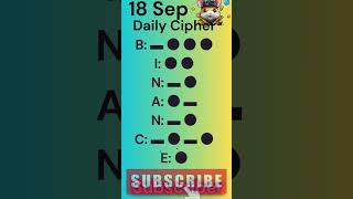 Hamster Kombat Daily Cipher 18 September 2024 [upl. by Sibilla]