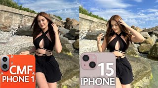 Nothing CMF Phone 1 VS iPhone 15 Camera Test [upl. by Leora866]