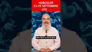 HOROSCOP 23 29 SEPTEMBRIE [upl. by Zurc]