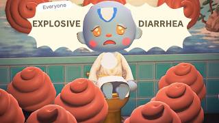 How to Get an Explosive Diarrhea in Animal Crossing [upl. by Shellie780]