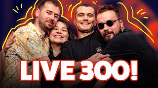 EPISOD ANIVERSAR  🔴 NiștePodcast 300 LIVE [upl. by Panta84]