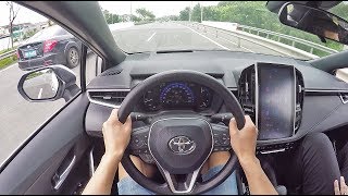 POV Drive 2019 All New Toyota LevinCorolla Hybrid [upl. by Checani750]