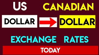 USD to CAD exchange rate by date Us Dollar to Canadian Dollar 03 September 2024 [upl. by Nedle]