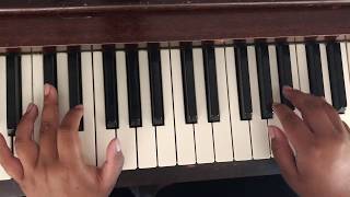 She Was Mine AJ Rafael Piano Tutorial [upl. by Xer]