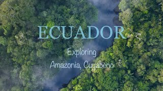 ECUADOR travel  2 Amazonia Cuyabeno 4K HD [upl. by Engracia]