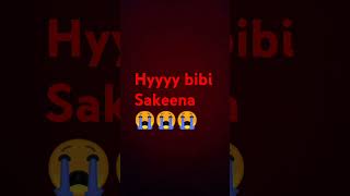 Hyyy bibi Sakeena nohashortsviralshort [upl. by Asilegna]