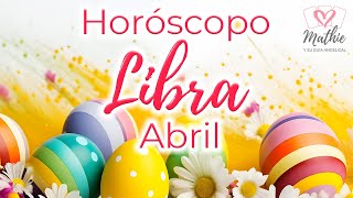 LIBRA🐰🐣VIENE CON TODO 😱💍 QUÉ DECIDES Horóscopo libra abril 2024 🐣🐰Tarot Guia Angelical [upl. by Elbas]