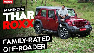 Mahindra Thar Roxx Review  can ‘THE’ SUV be THE only car you ever need OVERDRIVE [upl. by Boeschen]