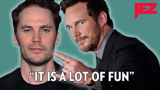 Taylor Kitsch Might Not Survive His Press Tour With Chris Pratt [upl. by Dolloff]