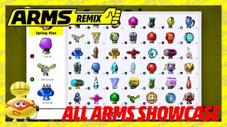 ARMS REMIX  All ARMS Showcase [upl. by Melac784]