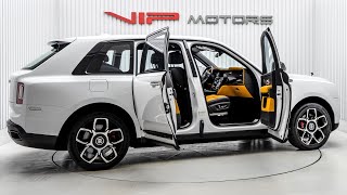 White RollsRoyce Cullinan  Awesome Luxury SUV in Detail [upl. by Alinna]