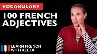 100 Useful French Adjectives [upl. by Galatia237]