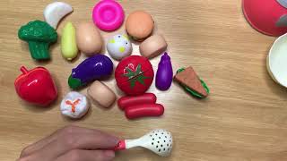 all the food i have cooking utensils  Rainbow Color Fruits [upl. by Rilda]