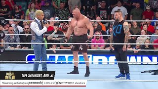 WWE 4 October 2024 Brock Lesnar Returns amp Destroys Cody Rhodes amp Kevin Owens highlights  Review [upl. by Lairea305]