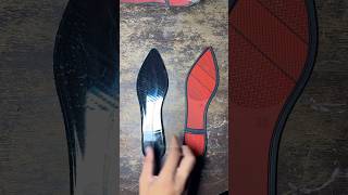 High Quality Ladies Shoe Soles Red And Black Manufactering Reveiled [upl. by Esinaej]