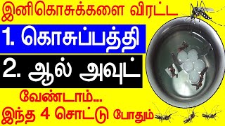 இந்த நாலு சொட்டு போதும் ஒரு கொசு கூட உங்க வீட்டு பக்கமே வராது  mosquitoes KILLER kosu thollai poga [upl. by Krute646]