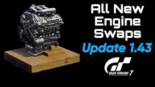 Gran Turismo 7 All New Engine Swaps Update 143 [upl. by Alegnaed885]