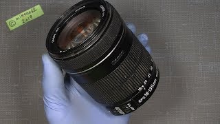 Working with Canon zoom Lens EFs 18135mm 135 56 IS Focus issue [upl. by Letnom]