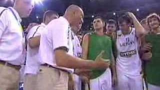 Eurobasket 2007 France vs Lithuania [upl. by Maleki]