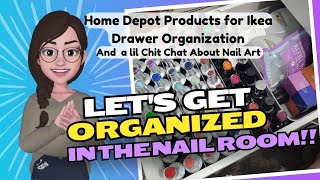 ❕️ Quick Tip❕️ IKEA Drawer Unit Polish Bottle Organizationwildflowersnails organization nails [upl. by Revert292]