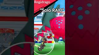 SOLO REGIDRAGO raid in Pokémon GO [upl. by Geller569]