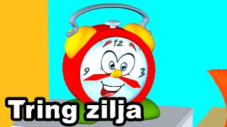 TRING ZILJA  Kenge per femije  Ringing Bell  Song for children by Studio quotÇamarroketquot [upl. by Deeas]