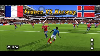 DLS 24 Highlights  France vs Norway  4K 60FPS Gameplay [upl. by Truc]