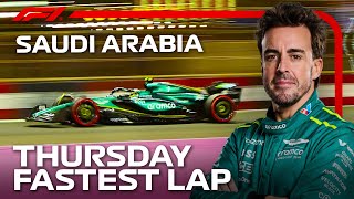 Alonsos Fastest Lap  Thursday  FP2 2024 Saudi Arabian Grand Prix [upl. by Chien]