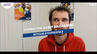 Le titre professionnel agent magasinier  Christophe stagiaire ECF PRO Roudaut Vannes [upl. by Benge]